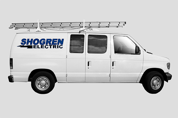 Shogren Electric Van with Logo